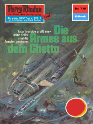 cover image of Perry Rhodan 735